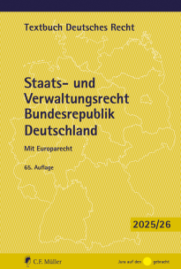 Cover eines Buchs aus der Reihe Textbuch Deutsches Recht